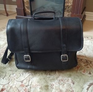 Latico leather crossbody messenger laptop bag